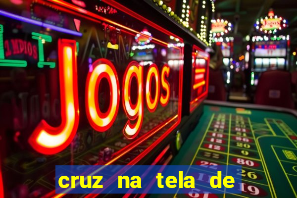 cruz na tela de cruz das